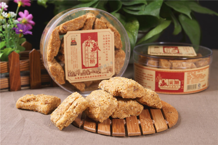 闽南永春特产 永盛贡糖 纯手工泉州传统糕点茶点盒装礼盒装